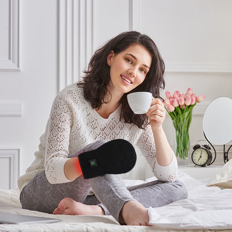 Ergonomic Glove Handheld Near Infrared Light Therapy Device Red Therapy Hands Glove