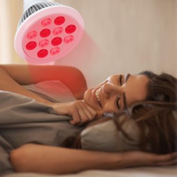光子24W Led近红外照明灯泡疼痛缓解关节肌肉物理医疗远红色设备光治疗E27
