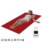 Medical Equipment Customizable Single-Sided Red Light Mat for Body & Feet Exercise Easy Storage & Pain Relief for Home Use