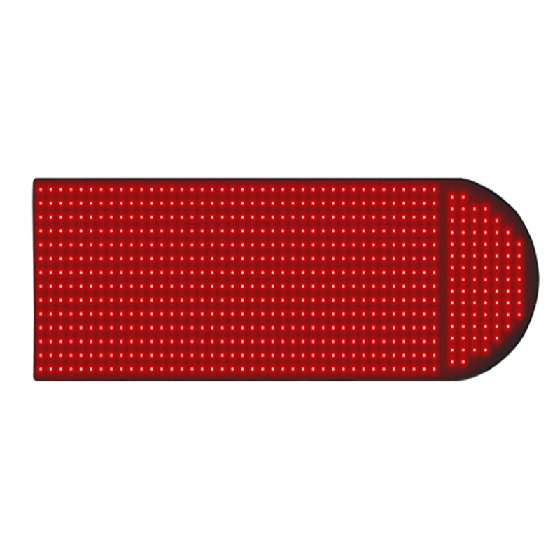 Portable Extended Red Light Therapy Mat With Pillow for Full Body Pain Relief - Ideal for Yoga Studios