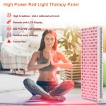 1000W面板大面积全身理疗易于控制家庭使用红色660/850nm红外线治疗面板