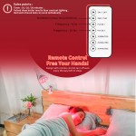 24W Red Near Infrared Light 660nm 850nm LED Light Therapy Lamp Red Light Therapy Device for Home Use