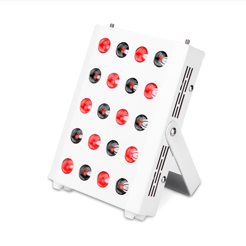 Home Use 100W Desktop Physiotherapy Panel with Red 660nm 850nm Infrared Custom Logo Included for Facial Therapy
