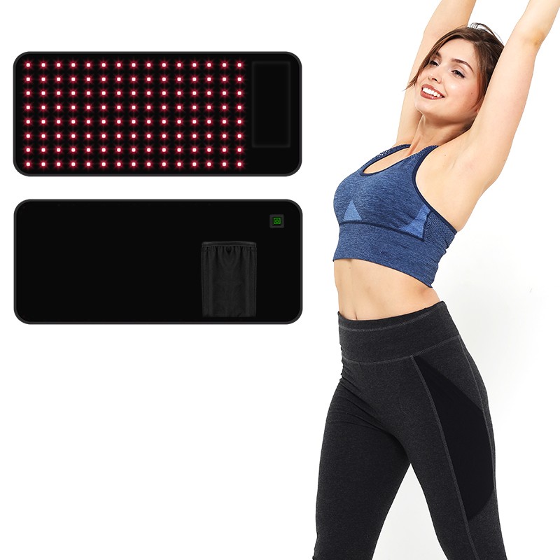 12V 20A LED Light Therapy Belt 120Pcs Medical Grade Infrared Wrap for Sports Recovery