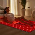 LED Light Therapy 660nm 850nm Single Mat Pain Relief Red Near Infrared Light Therapy Blanket for Full Body Use