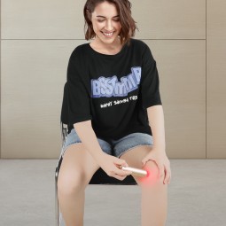 免费定制标志手持式LED光治疗火炬红色光蓝色红外物理治疗目标身体疼痛缓解