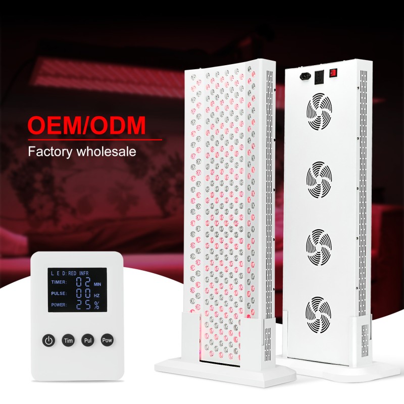 OEM Red Light Therapy Full Body Infrared Light Panel 1500W Led Therapy Light Panel for Clinic