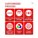 OEM ODM工厂可调脉冲红光治疗手套肿胀的手