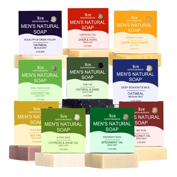 Mens Soap Supplier - Customized Packaging Organic Moisturizing