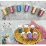 Plum Pink Mica Powder Manufacturer - Edible Oil Soluble Coloring Powder for Cake Baking