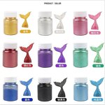 Edible Mica Powder Supplier - Multi-color Oil Soluble Pearl Powder for Cake Baking