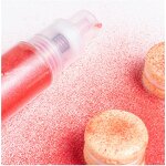 Peach Pink Mica Powder Manufacturer - Large Particle Size Customized Glitter Powder for Cake Baking