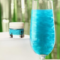 Blue Mica Pearl Powder Manufacturer - Edible Oil Soluble Coloring Powder for Cake Baking