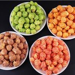 Sweet Orange Popcorn Candy Manufacturer - OEM Flavored Edible for Convenience Stores