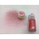 Peach Pink Mica Powder Manufacturer - Large Particle Size Customized Glitter Powder for Cake Baking