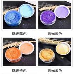Edible Mica Powder Supplier - Multi-color Oil Soluble Pearl Powder for Cake Baking