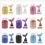 Mint Green Pearl Powder Supplier - Mica Powder OEM Efficient Coloring for Dessert Cosmetics