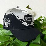 Baseball Cap Manufacturer - Custom 6-Panel Flat Brim Splash Snapback