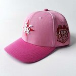 Baseball Cap Manufacturer - Custom 6-Panel Sporty Pink Snapback Hat