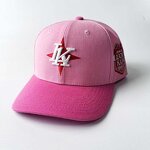 Baseball Cap Manufacturer - Custom 6-Panel Sporty Pink Snapback Hat