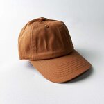 Dad Hat Manufacturer - Custom 6-Panel Orange Distressed Dad Hat
