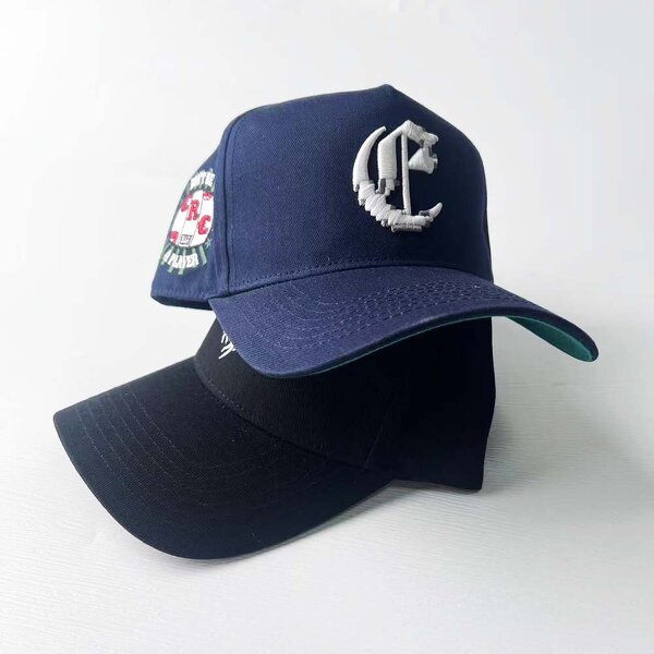 Baseball Cap Manufacturer - Custom 5-Panel Curved Brim Snapback