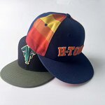 Baseball Cap Manufacturer - 6-Panel Flat Brim Embroidered Snapback