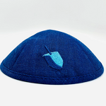 Kippah Manufacturer - Custom Embroidered Denim Kippah Supplier