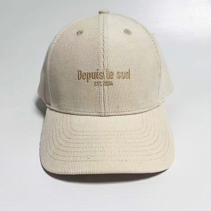 Dad Hat Manufacturer - Wholesale Custom Corduroy Distressed Dad Hat