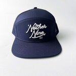 Trucker Hat Manufacturer - Custom Navy Blue Hand Embroidered Cap