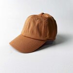 Dad Hat Manufacturer - Custom 6-Panel Orange Distressed Dad Hat