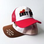 Trucker Hat Manufacturer - Custom 5-Panel 3D Embroidered Mesh Hat