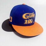 Baseball Cap Manufacturer - 6-Panel Curved Brim Metal Buckle Snapback