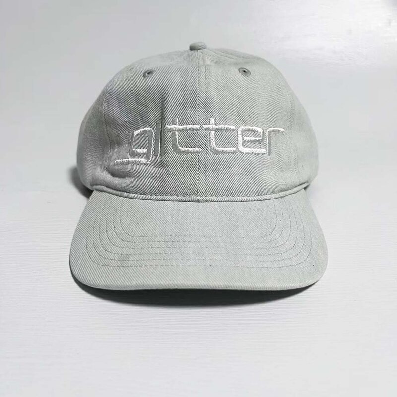 Dad Hat Manufacturer - Custom 6-Panel Denim Distressed Dad Hat