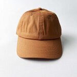 Dad Hat Manufacturer - Custom 6-Panel Orange Distressed Dad Hat