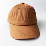 Dad Hat Manufacturer - Custom 6-Panel Orange Distressed Dad Hat