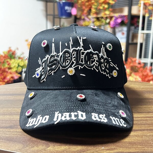 Baseball Cap Manufacturer - Wholesale Custom Embroidered Bling Cap