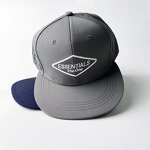 Trucker Hat Manufacturer - Custom Gray Hand Embroidery Mesh Cap