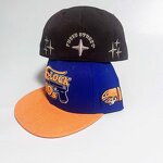 Baseball Cap Manufacturer - Custom 6-Panel Flat Bill Snapback Hat