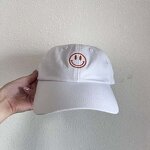 Dad Hat Manufacturer - Custom Smiley Face Embroidered Dad Hat