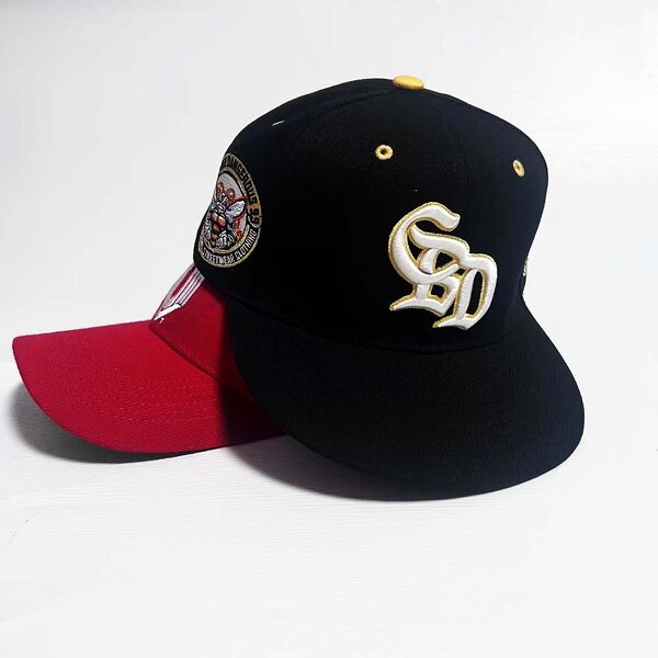 Baseball Cap Manufacturer - Custom 6-Panel Flat Brim Embroidered Cap