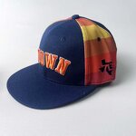 Baseball Cap Manufacturer - 6-Panel Flat Brim Embroidered Snapback
