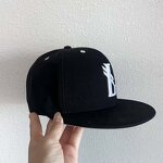Baseball Cap Manufacturer - 6-Panel Flat Brim Embroidered Baseball Cap