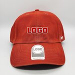 Dad Hat Manufacturer - Custom Embroidered Golf Washed Dad Hat