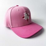 Baseball Cap Manufacturer - Custom 6-Panel Sporty Pink Snapback Hat