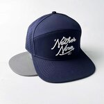 Trucker Hat Manufacturer - Custom Navy Blue Hand Embroidered Cap