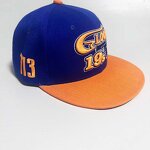 Baseball Cap Manufacturer - 6-Panel Curved Brim Metal Buckle Snapback