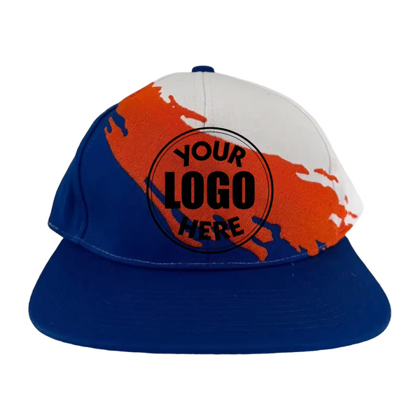 Baseball Cap Manufacturer - Custom 6-Panel Splash Snapback Cap