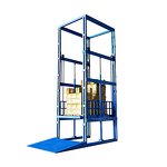 Cargo Lift Factory - Single Guide Rail 500-1000kg Hydraulic
