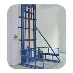 Hydraulic Cargo Lift Manufacturer - Wall Mounted for Basement Mezzanine